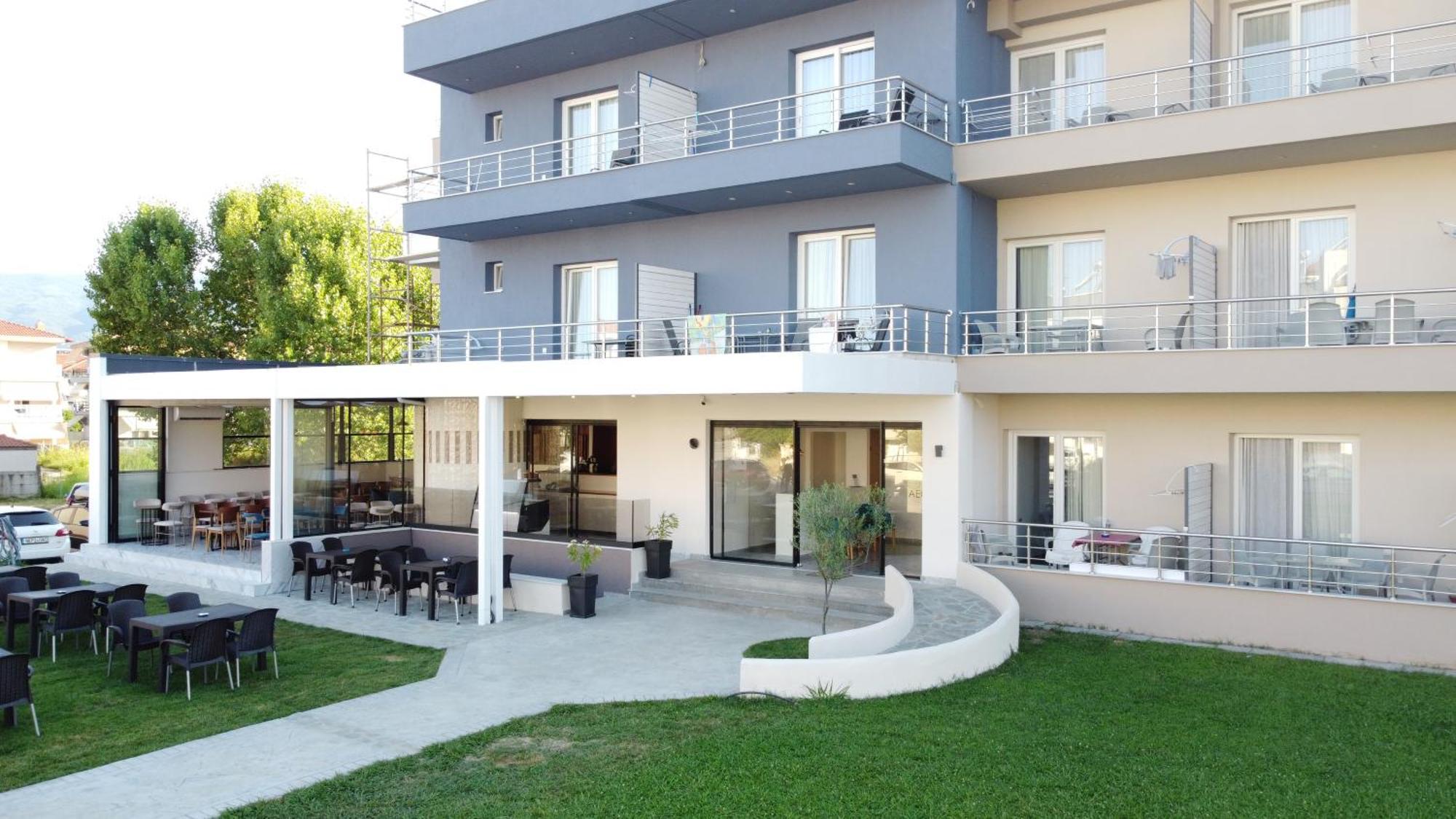 Aegean Blue Apartments & Suites 乐托卡亚 外观 照片