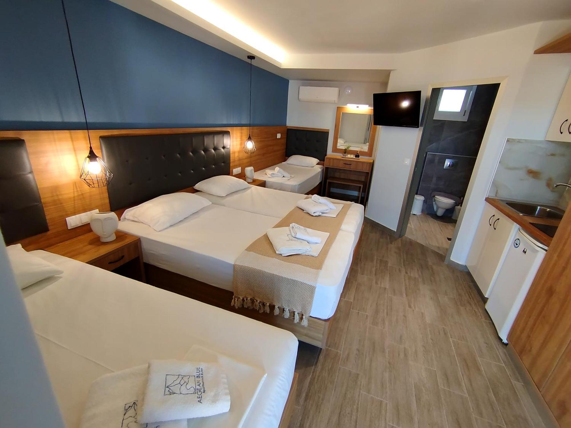 Aegean Blue Apartments & Suites 乐托卡亚 外观 照片